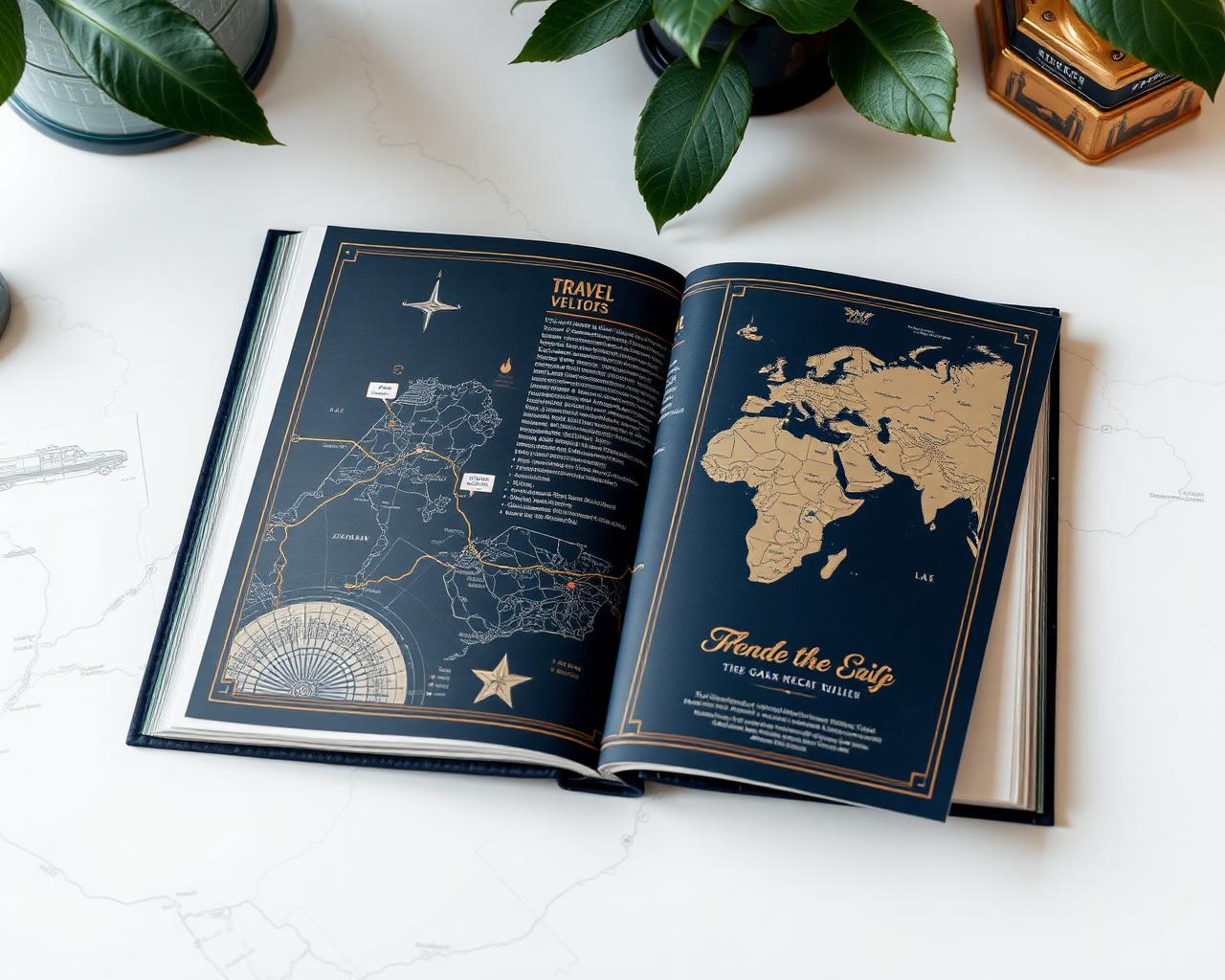 Itinerario Europa — viajes: diseño gráfico hecho por Neuralift en Cancún, Quintana Roo